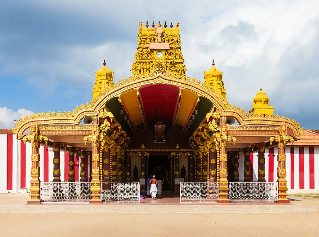 Nallur Temple in Jaffna explored during private round tours Sri Lanka.