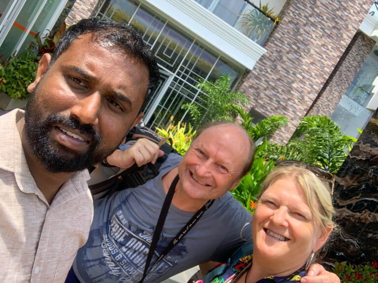Group selfie during a trip with our trusted Sri Lanka tour operator team