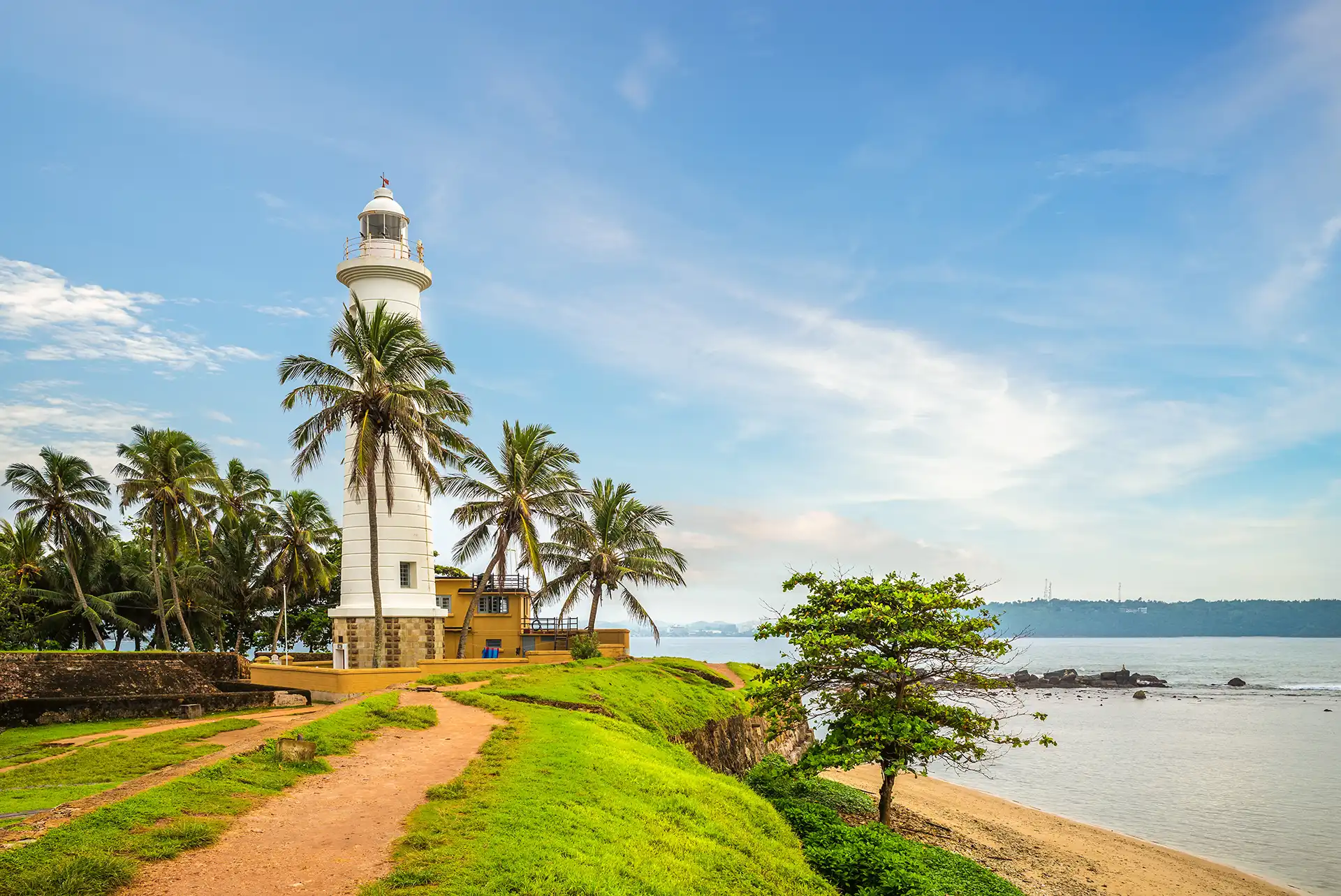 The historic Galle Lighthouse - book Sri Lanka tour packages